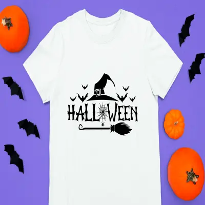 Halloween, tricou cu mesaj
