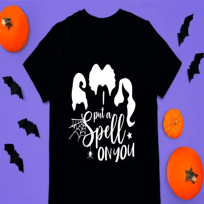 I put a spell on tou, tricou cu mesaj