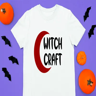Witch craft, tricou cu mesaj