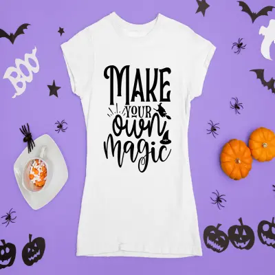 Make your own magic, tricou cu mesaj