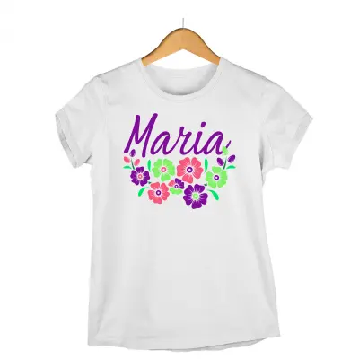 Maria , tricou cu mesaj - se poate schimba numele