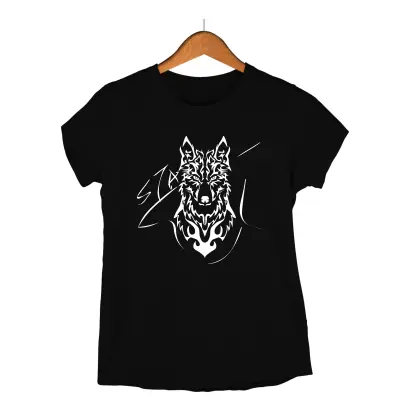 Wolf, tricou cu mesaj