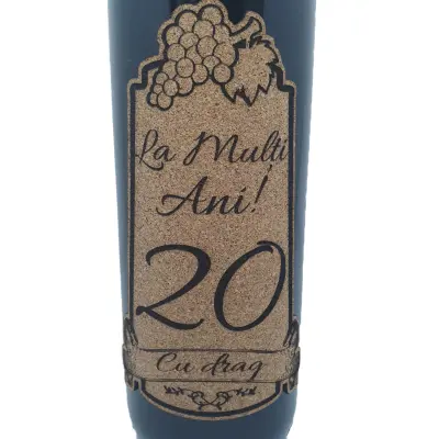 La multi ani 20 editie limitata, vin rosu cabernet sauvignon, demisec, 750ml, 13.5% alcool
