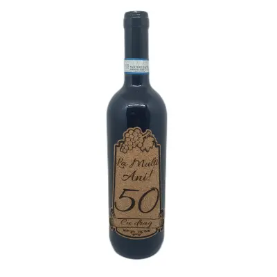 La multi ani 50 editie limitata, vin rosu cabernet sauvignon, demisec, 750ml, 13.5% alcool