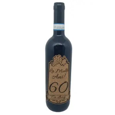 La multi ani 60 editie limitata, vin rosu cabernet sauvignon, demisec, 750ml, 13.5% alcool