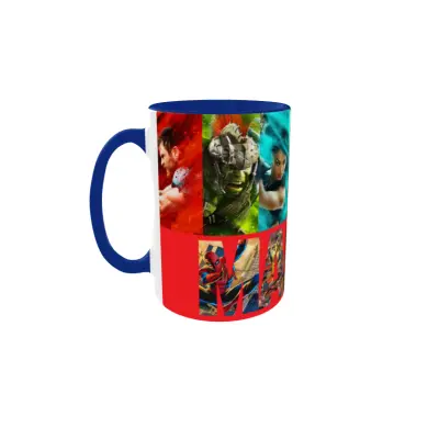 Marvel heroes, model 3, cana ceramica, 330ml