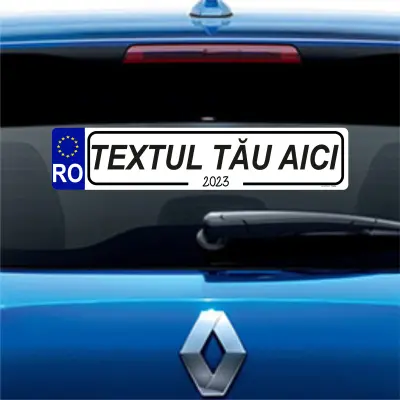 .indicator masina, personalizat 200x60 mm