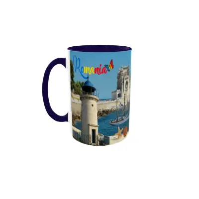 Black sea romania, model 2, cana ceramica, 330ml