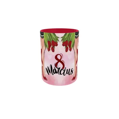 8 március boldog nőnapot, cana din ceramica, 330ml, model 1