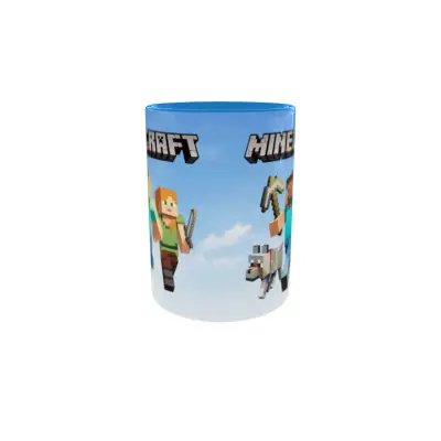 Minecraft, model 1, cana ceramica, 330ml