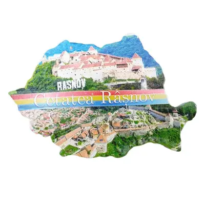Magnet harta - cetatea rasnov