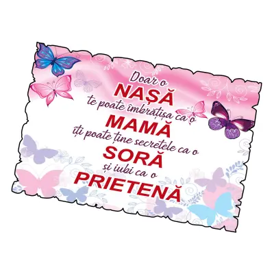 Doar o nasa te poate imbratisa, magnet frigider, model mgs064