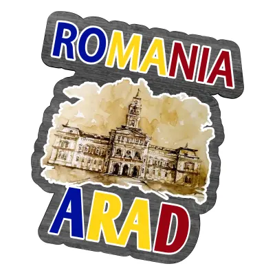 Arad romania primaria, magnet frigider mgs127