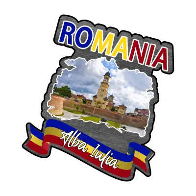 Alba iulia, romania, magnet frigider mgs165