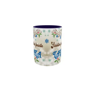Sarbatori fericite tata, cana ceramica, 330ml, model cgs1718