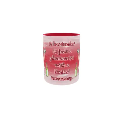 A bartender is just a pharmacist, cana ceramica, 330ml, model cgs1745