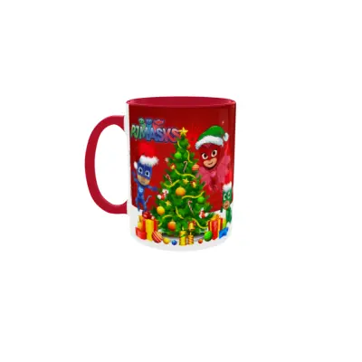 Pj masks christmas, cana ceramica, 330ml, model cgs1768