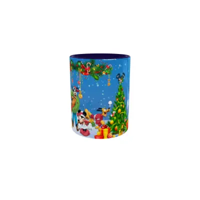 Mickey mouse christmas, cana ceramica, 330ml, model cgs1770