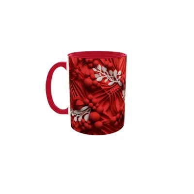 Iarna decor, cana din ceramica, 330ml, model cgs1797