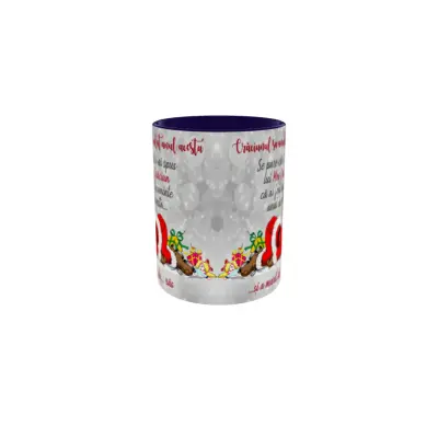 Craciunul s-a anulat anul acesta, cana din ceramica, 330ml, model cgs1801