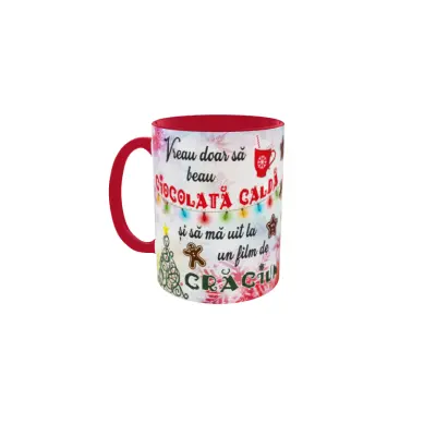 Vreau doar sa beau ciocolata calda, cana din ceramica, 330ml, model cgs1810