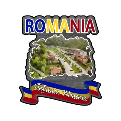 Moneasa, romania, magnet frigider mgs170