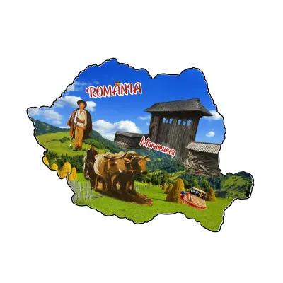 Maramures, romania, magnet harta, model mgs 203