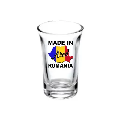 Made in arad romania, pahar shout, model 27b