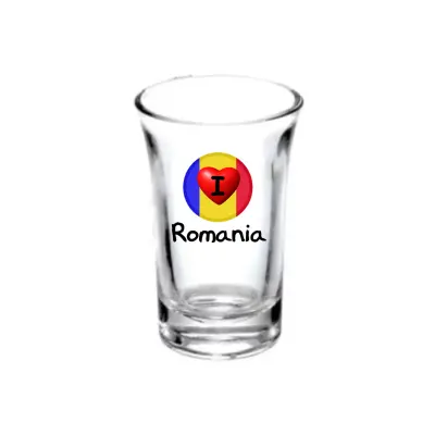 I love romania, set 6 pahare shout, model 29bs