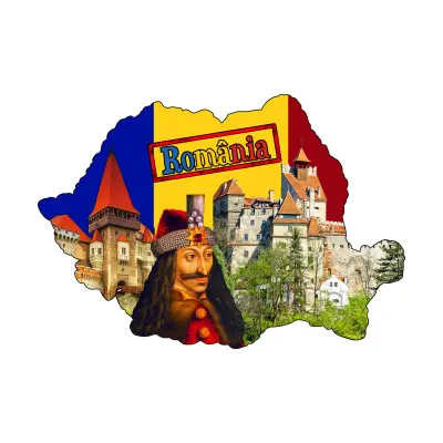 Mgs200-magnet frigider-castelul bran-