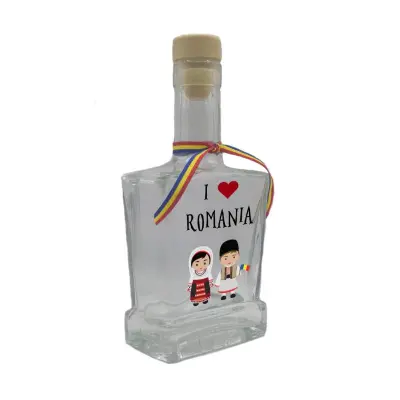 I love romania, sticla cu mesaj plata, 250 ml, model divgs179 21