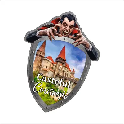 Mgs134-magnet frigider-rom.-drac.-cast.corvinesti