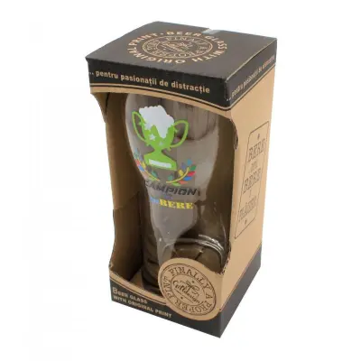 Campion la bere, pahar bere cu mesaj, 400 ml