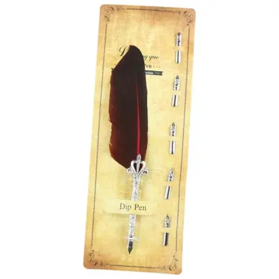Set cadou, pana de scris dip pen, 6 piese