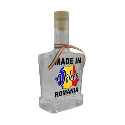 Made in valce romania, sticla cu mesaj plata, 500 ml, model divgs179 06 20