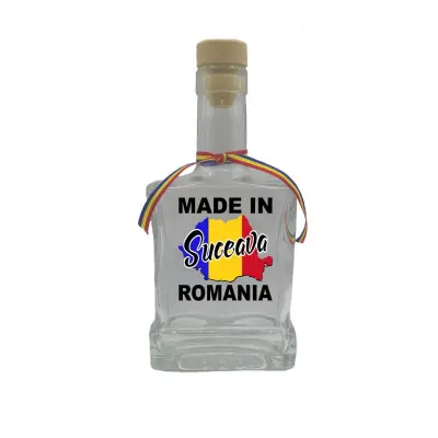 Made in suceava romania, sticla cu mesaj plata, 500 ml, model divgs179 06 28