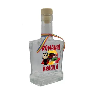 Dracula romania, sticla cu mesaj plata, 500 ml, model divgs179 24