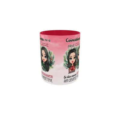 Coincidenta ne-a facut colege, cana ceramica, 330ml, cgs1816