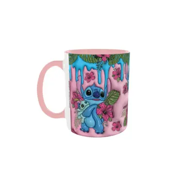 Stitch & angela, cana ceramica, 330ml, cgs1838